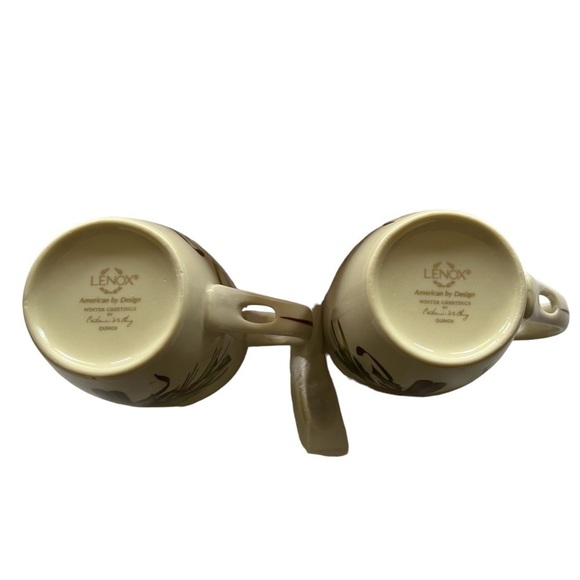 Lenox Winter Greeting Cocoa Mug & Spoon (Set Of 2) - Picture 6 of 6